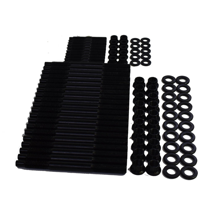 A-Team Performance 12-POINT BLACK OXIDE CYLINDER HEAD STUD KIT FOR CHEVY LS CAR ENGINES 2004-UP - Southwest Performance Parts