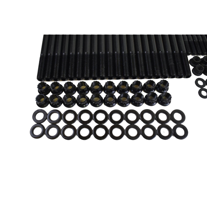 A-Team Performance 12-POINT BLACK OXIDE CYLINDER HEAD STUD KIT FOR CHEVY LS CAR ENGINES 2004-UP - Southwest Performance Parts