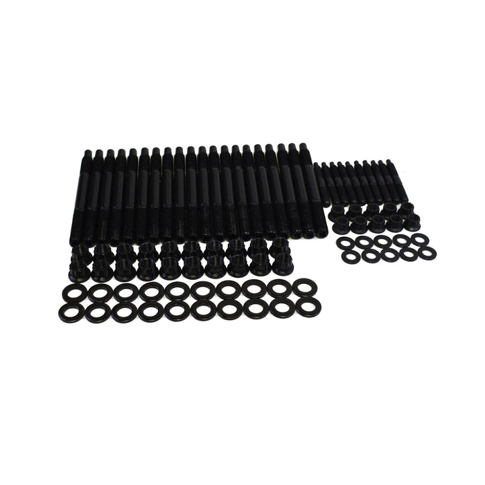 A-Team Performance 12-POINT BLACK OXIDE CYLINDER HEAD STUD KIT FOR CHEVY LS CAR ENGINES 2004-UP - Southwest Performance Parts
