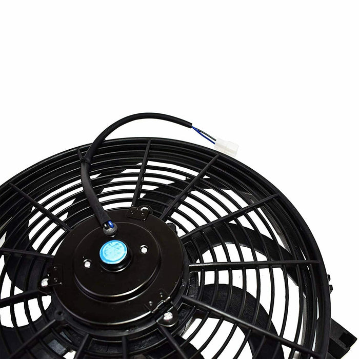 A-Team Performance 14" Heavy Duty Radiator Electric Wide Curved Blade FAN 2400CFM - Southwest Performance Parts