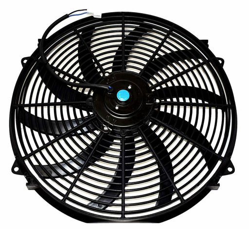 A-Team Performance 140041 16" Electric Curved Blade Reversible Cooling Fan 12v 3000cfm+ Thermostat Kit - Southwest Performance Parts