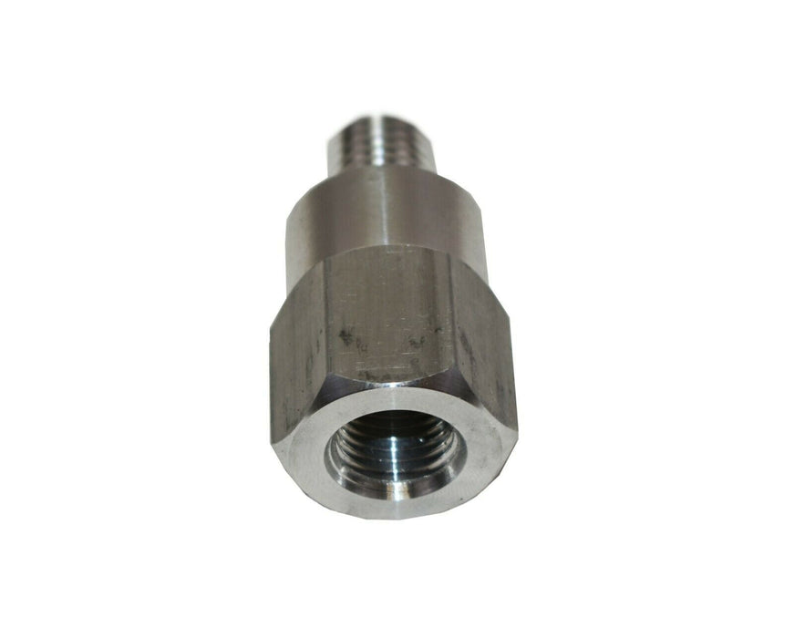 A-Team Performance - 1.5NPT to 1-8NPT Aluminum Fitting Adapter Reducer For LS Engine Swap to Oil Pressure Gauge Sensor - Compatible with LS1 LSX LS3, Pack of 1 - Southwest Performance Parts