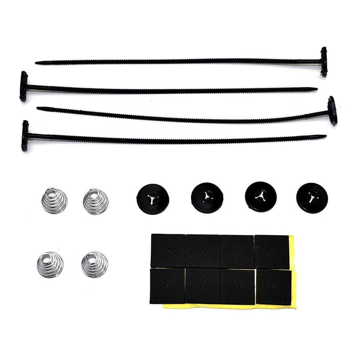 A-Team Performance 16" Electric Curved 8 Blade Reversible Cooling Fan 3000CFM Thermostat Kit - Southwest Performance Parts