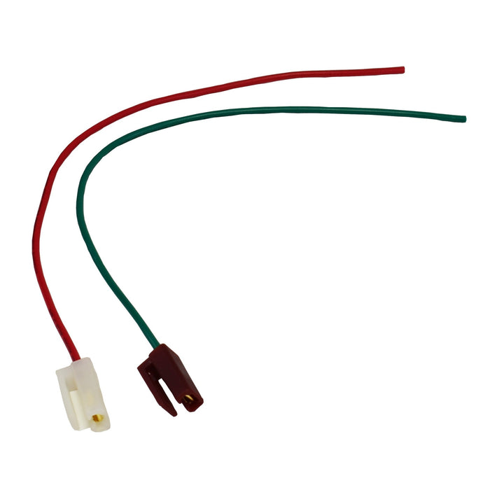 A-Team Performance 170073 Pigtail Harness Cable Wires for HEI Distributor Battery and Tachometer Wiring 12V Ignition Coil & Tach Wire Connector Accessories 11" Red and Green - Southwest Performance Parts