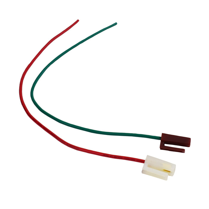 A-Team Performance 170073 Pigtail Harness Cable Wires for HEI Distributor Battery and Tachometer Wiring 12V Ignition Coil & Tach Wire Connector Accessories 11" Red and Green - Southwest Performance Parts