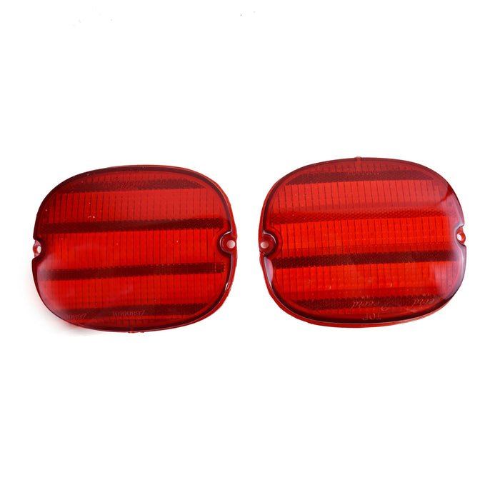 A-Team Performance 1991-1996 Chevy Corvette GM C4 Rear Tail Light Lens RED 91 92 93 94 95 96 - Southwest Performance Parts