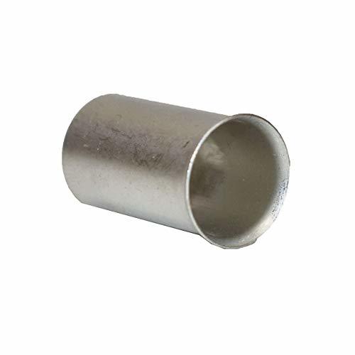 A-Team Performance 2-0 Gauge (Ga.) Ferrules Fittings Non-Insulated Tubes Compression Sleeve Wire for Terminal Blocks and Under Set Screws 0.98" Pin Lg. (Pack of 10) - Southwest Performance Parts