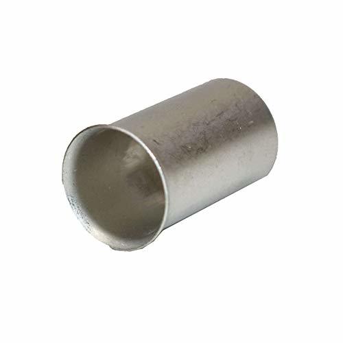 A-Team Performance 2-0 Gauge (Ga.) Ferrules Fittings Non-Insulated Tubes Compression Sleeve Wire for Terminal Blocks and Under Set Screws 0.98" Pin Lg. (Pack of 10) - Southwest Performance Parts