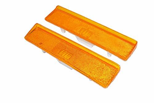 A-Team Performance 2 Side Markers Corner Lamp Parking Light For F150 F250 F350 TRUCK PAIR F-150 80-86, Amber - Southwest Performance Parts