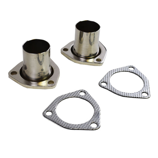 A-Team Performance 2.5” Header Collector Kit With Gaskets 2.5" Inlet & 2" Outlet - Southwest Performance Parts