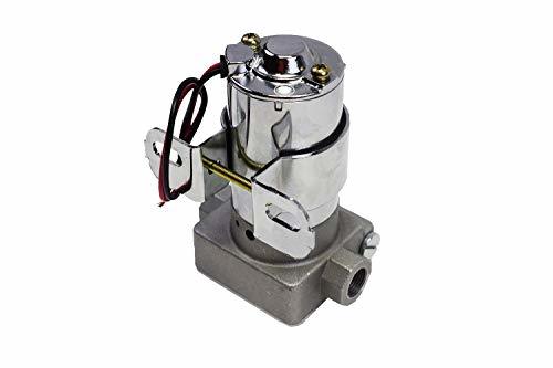 A-Team Performance 30-155 Electric Inline Fuel Pump 12V 155 GPH at 14PSI Chrome - Southwest Performance Parts