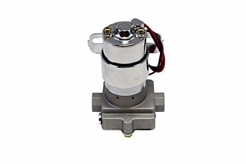 A-Team Performance 30-155 Electric Inline Fuel Pump 12V 155 GPH at 14PSI Chrome - Southwest Performance Parts