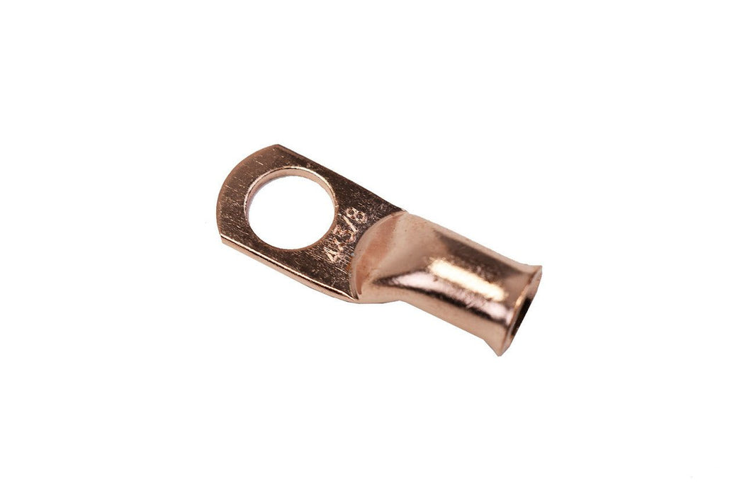 A-Team Performance 4 AWG Battery Cable 3-8" Tubular Lug Ring - Eye Terminals 15 Per Package - Southwest Performance Parts