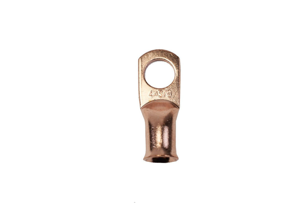 A-Team Performance 4 AWG Battery Cable 3-8" Tubular Lug Ring - Eye Terminals 15 Per Package - Southwest Performance Parts