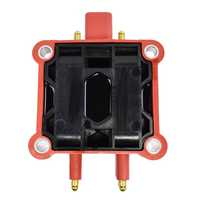 A-Team Performance 40K Volts High Output Ignition Coil For Mini Cooper, Dodge, Chrysler, Jeep, And Plymouth L4 Coil Pack Red - Southwest Performance Parts