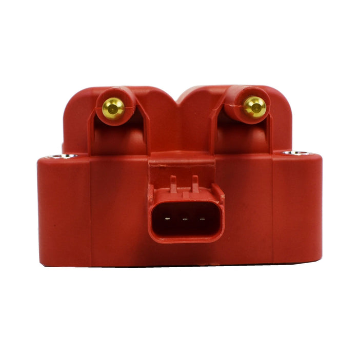 A-Team Performance 40K Volts High Output Ignition Coil For Mini Cooper, Dodge, Chrysler, Jeep, And Plymouth L4 Coil Pack Red - Southwest Performance Parts