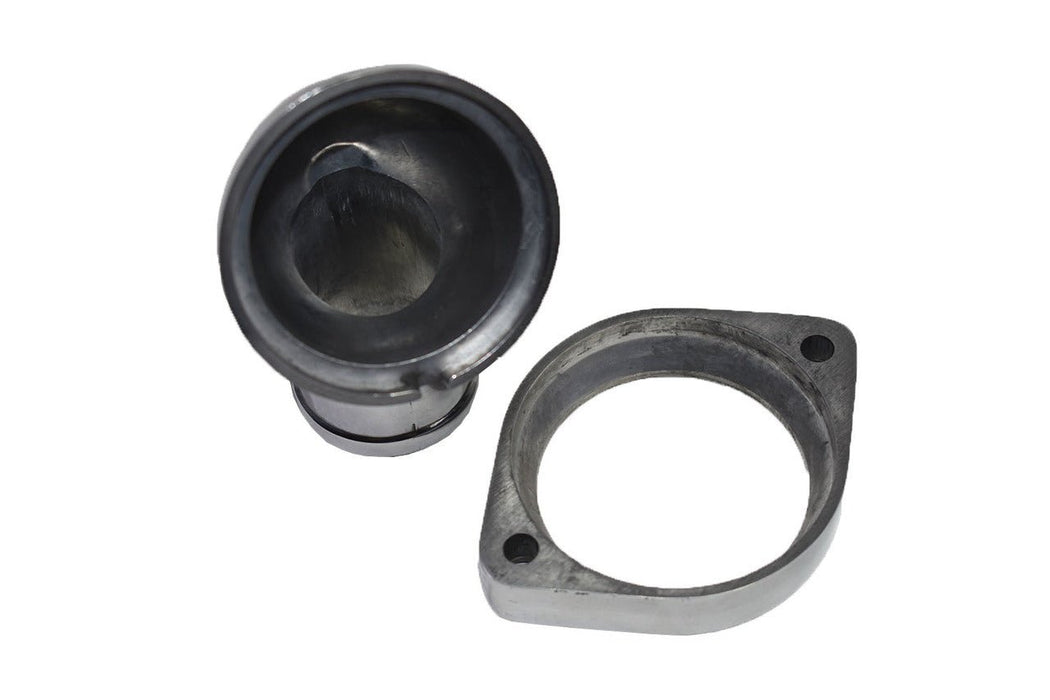 A-Team Performance 45° Swivel Water Neck Thermostat Housing Chrome Aluminum Chevrolet GM Pontiac LS LSX LS1 LS2 LS3 LS6 LS7 - Southwest Performance Parts