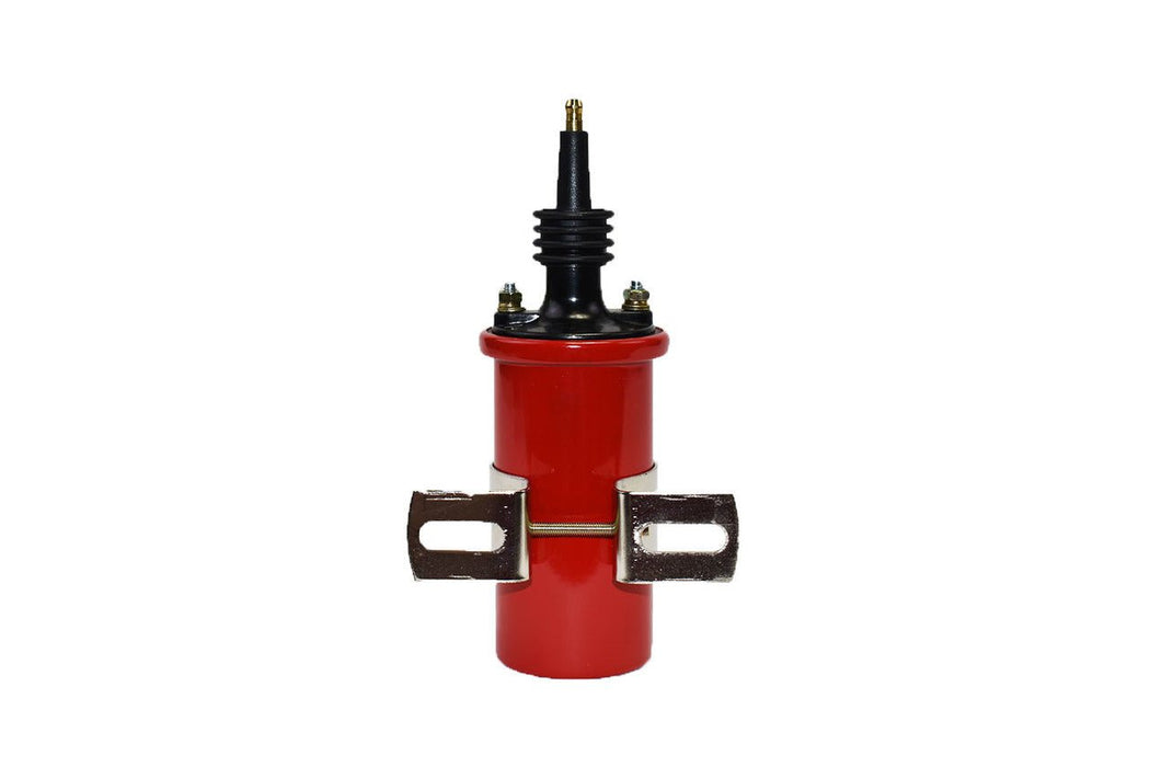 A-Team Performance 45,000 Volt Oil Filled Canister Male Ignition Coil Red - Southwest Performance Parts
