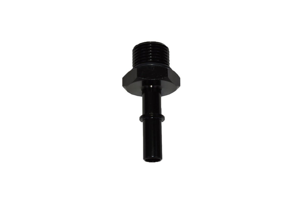 A-Team Performance 8 AN Male Thread 3-8" Male Quick Connect EFI Fuel Rail Adapter Fitting - Southwest Performance Parts