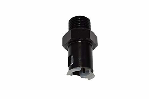 A-Team Performance 8 AN MALE TO 5-16" FEMALE SPRING LOCK EFI FUEL RAIL ADAPTER FITTING COMPATIBLE WITH GM LS ENGINES LS1, LS2, LS3 LS6 - Southwest Performance Parts