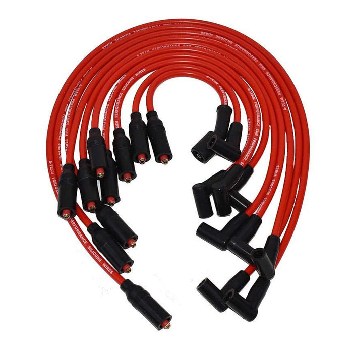 A-Team Performance 8.0 LT1 LT4 Optispark 8mm Spark Plug Wires Compatible with GM Chevy Pontiac Z28 Camaro Corvette Firebird Impala Caprice 1992-1997 5.7L 4.3L - Southwest Performance Parts
