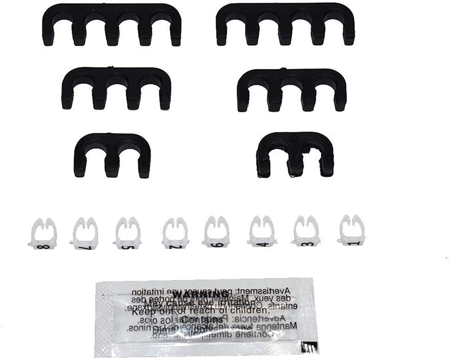 A-Team Performance 8.0mm Black Silicone Spark Plug Wires Compatible with GMC Chevy Car 8" VORTEC LS LS1 LS2 LS3 LS6 LS7 4.8L 5.3L 5.7L 6.0L 6.2L 7.0L 1999-2014 - Southwest Performance Parts