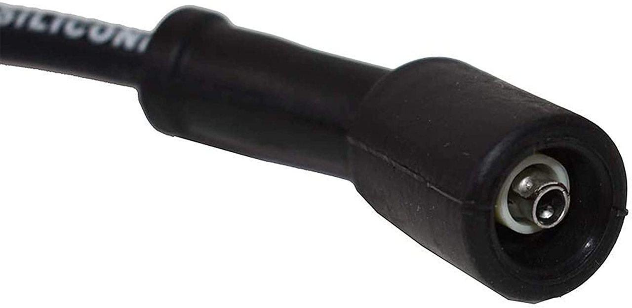 A-Team Performance 8.0mm Black Silicone Spark Plug Wires Compatible with GMC Chevy Car 8" VORTEC LS LS1 LS2 LS3 LS6 LS7 4.8L 5.3L 5.7L 6.0L 6.2L 7.0L 1999-2014 - Southwest Performance Parts