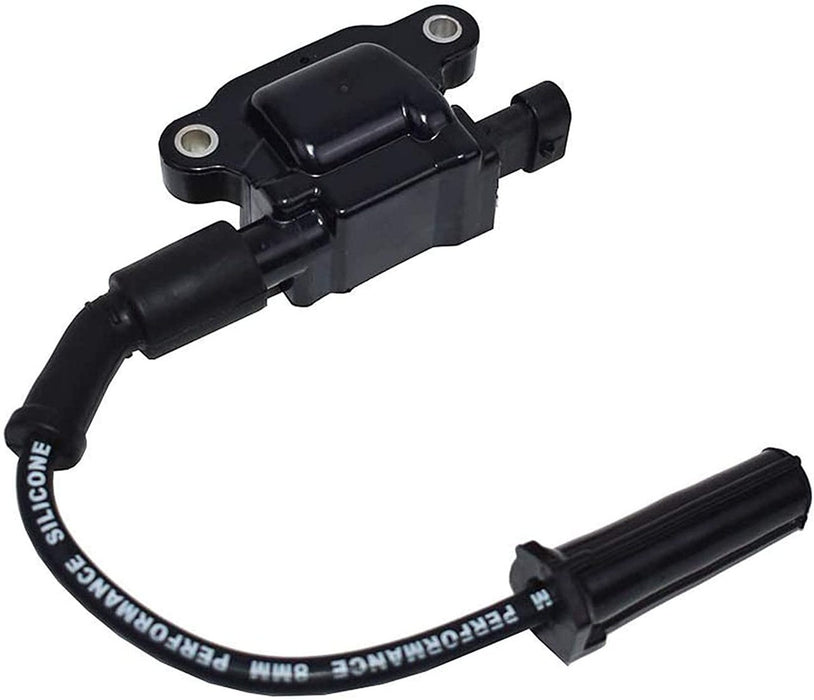 A-Team Performance 8.0mm Black Silicone Spark Plug Wires Compatible with GMC Chevy Car 8" VORTEC LS LS1 LS2 LS3 LS6 LS7 4.8L 5.3L 5.7L 6.0L 6.2L 7.0L 1999-2014 - Southwest Performance Parts