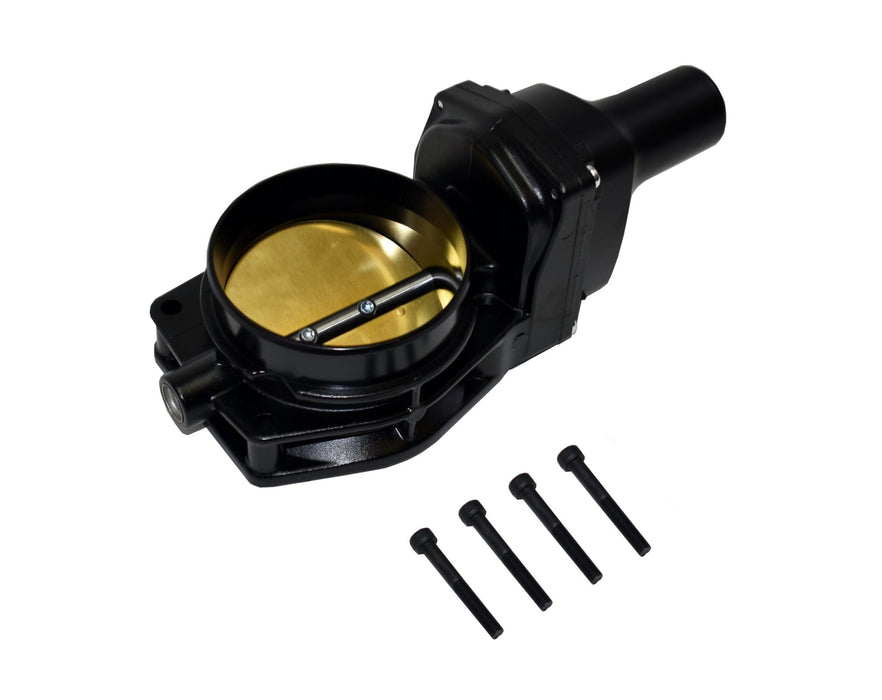 A-Team Performance 92 MM 4 BOLT THROTTLE BODY LSX LS LS1 LS2 LS3 LS6 LS7 LSX DRIVE BY WIRE Compatible With CHEVY GM BLACK - Southwest Performance Parts