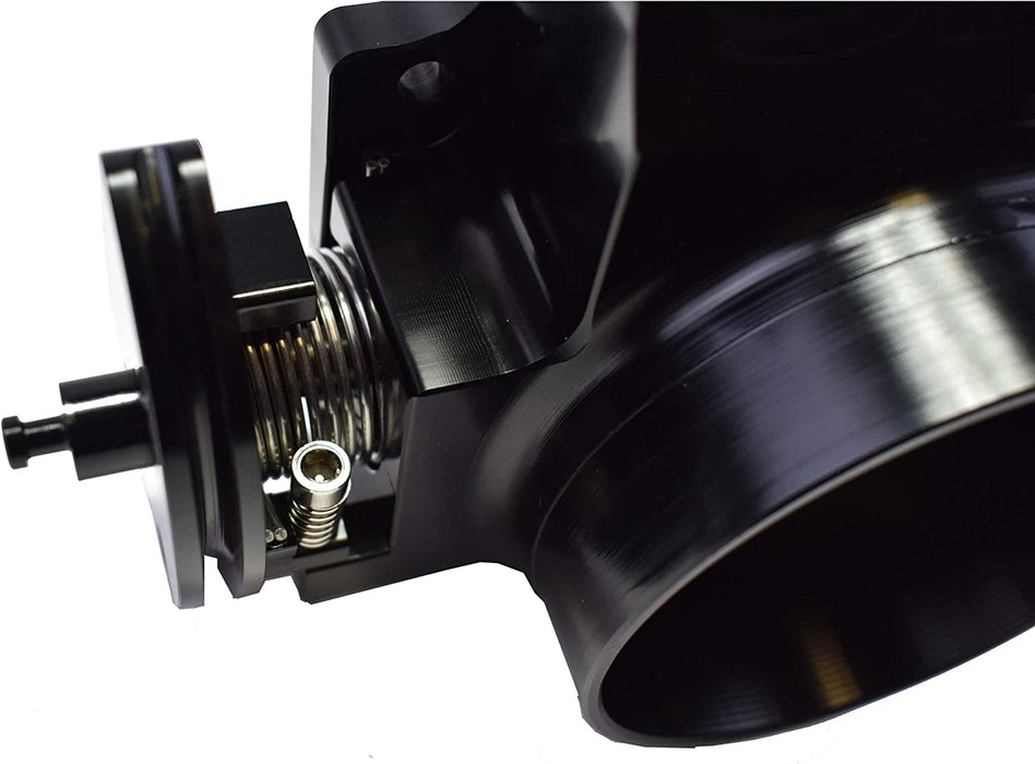 A-Team Performance 92MM 4 Bolt Throttle Body LS LS1 LS3 LS6 LSX Engine BLACK - Southwest Performance Parts
