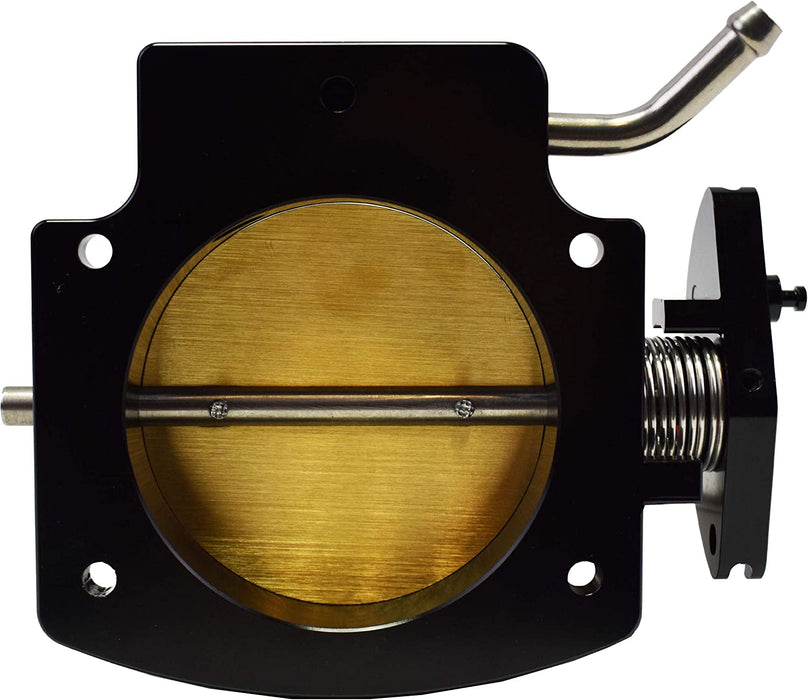 A-Team Performance 92MM 4 Bolt Throttle Body LS LS1 LS3 LS6 LSX Engine BLACK - Southwest Performance Parts