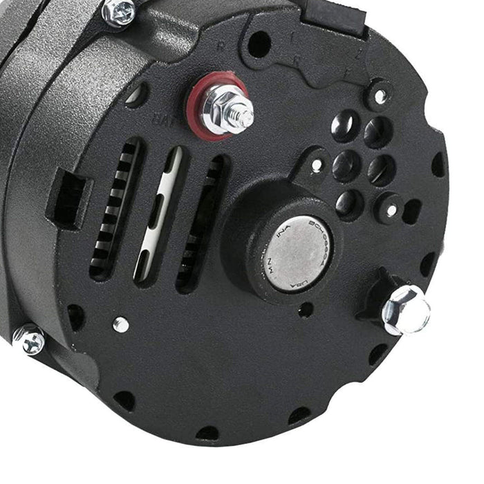 A-Team Performance All Black Alternator Compatible with Ford 1G Style 110 Amp - Southwest Performance Parts