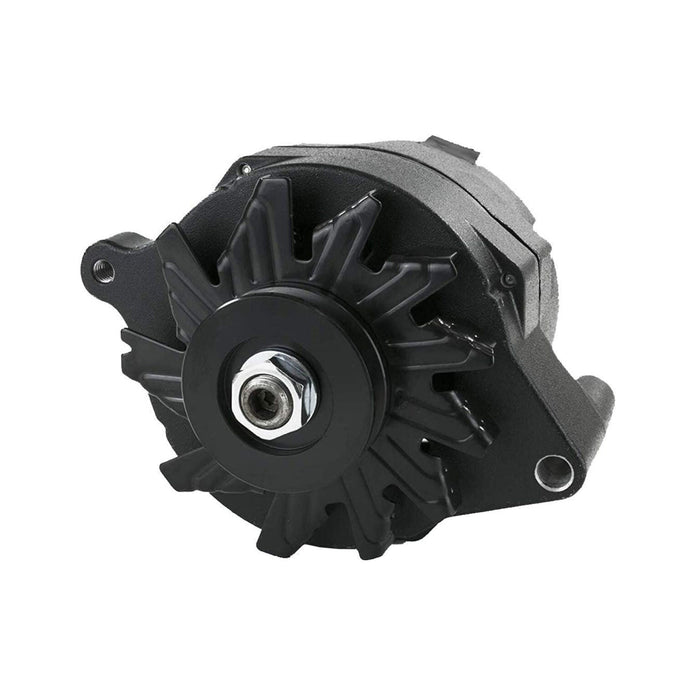 A-Team Performance All Black Alternator Compatible with Ford 1G Style 110 Amp - Southwest Performance Parts