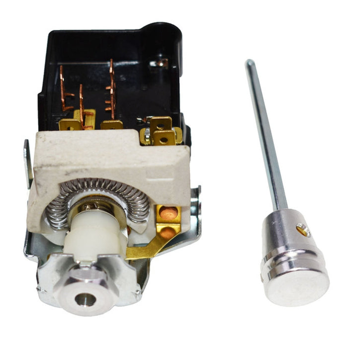 A-Team Performance Billet Aluminum Chevy GM Headlight Switch Dash Dimmer Street Rod Truck. - Southwest Performance Parts