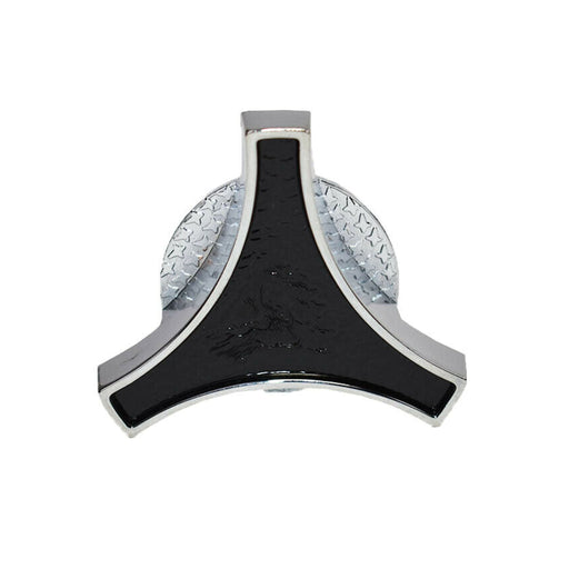 A-Team Performance Black & Chrome Large Spinner Air Cleaner Wing Nut Universal Compatible with Chevy Ford Mopar - Southwest Performance Parts