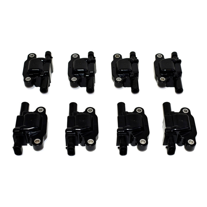 A-Team Performance Black Ignition Coil 8 Piece Set Compatible with Chevrolet GM Pontiac LS LSX LS1 LS2 LS3 LS6 LS7 - Southwest Performance Parts