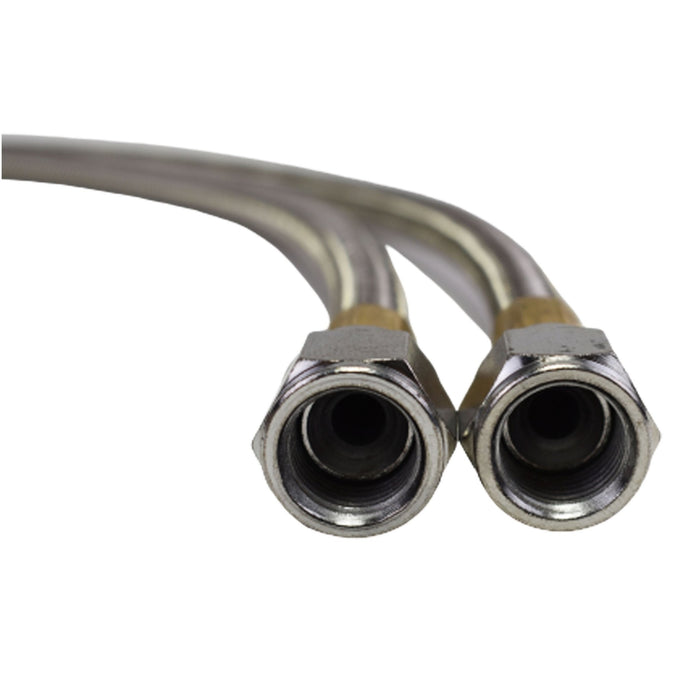 A-Team Performance Braided Flexible Stainless Steel Transmission Cooler Hose Line And Aluminum Fittings Kit For GM Ford Chevy - Southwest Performance Parts