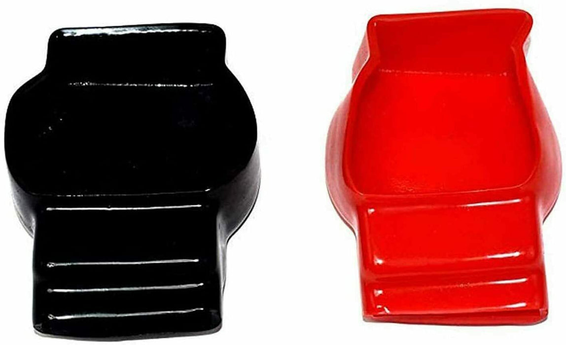 A-Team Performance Car Auto Battery Terminal Connector Military Spec Batteries Box Top Post Kit — 12 Items — 2x Covers (Red and Black), 4x Copper Lugs and 4x Heat Shrink - Southwest Performance Parts