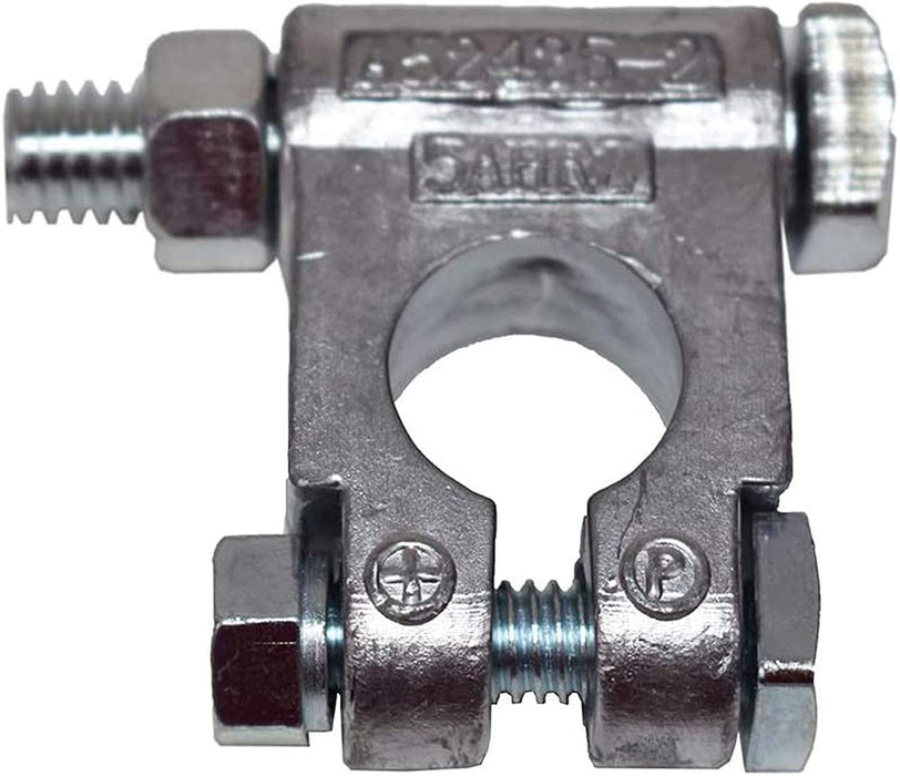 A-Team Performance Car Battery Terminal Connectors Military Spec Top Post Kit Auto Parts — One Pair of Positive and Negative — 2-1-2-Inch Extended 3-8-Inch Bolt - Southwest Performance Parts
