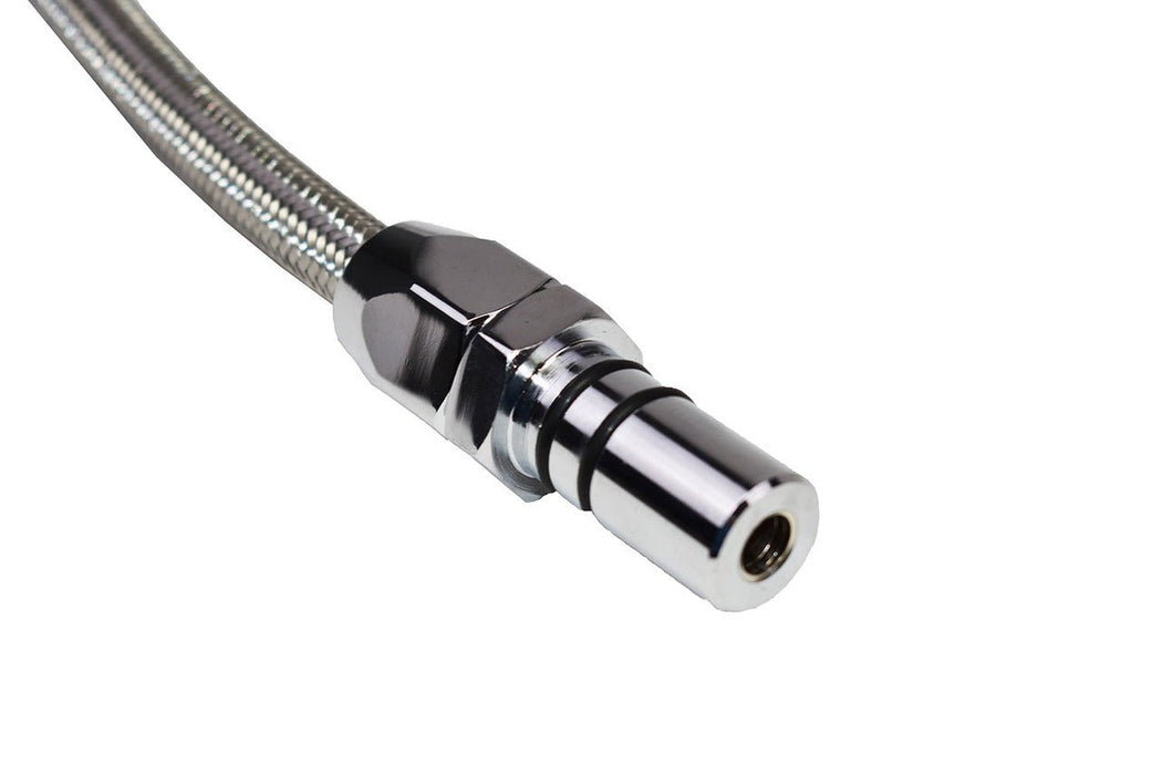 A-Team Performance CHEVY-GM 4L60E FLEXIBLE TRANSMISSION DIPSTICK - FIREWALL MOUNT - Southwest Performance Parts