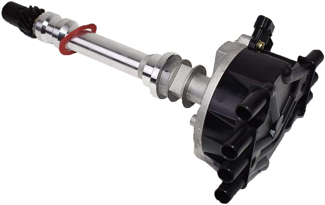 A-Team Performance Complete EFI Distributor 6 Cylinders Vortec Compatible with Chevy Chevrolet GM V6 4.3L 1995-2007 Black Cap0 - Southwest Performance Parts