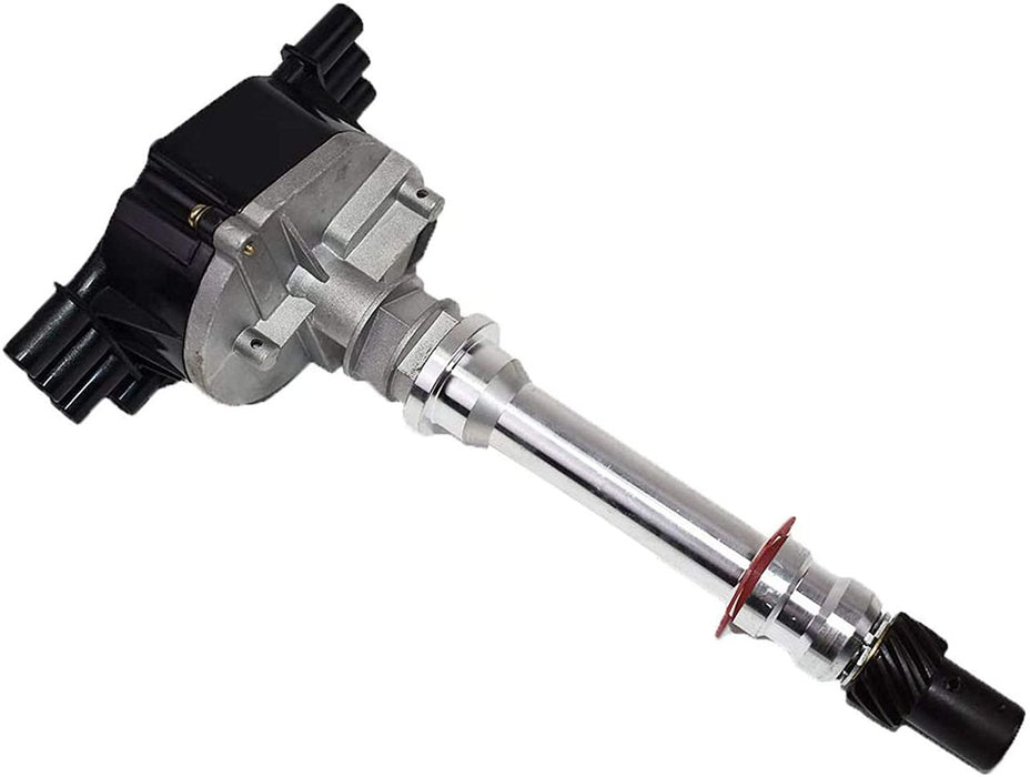 A-Team Performance Complete EFI Distributor 6 Cylinders Vortec Compatible with Chevy Chevrolet GM V6 4.3L 1995-2007 Black Cap0 - Southwest Performance Parts