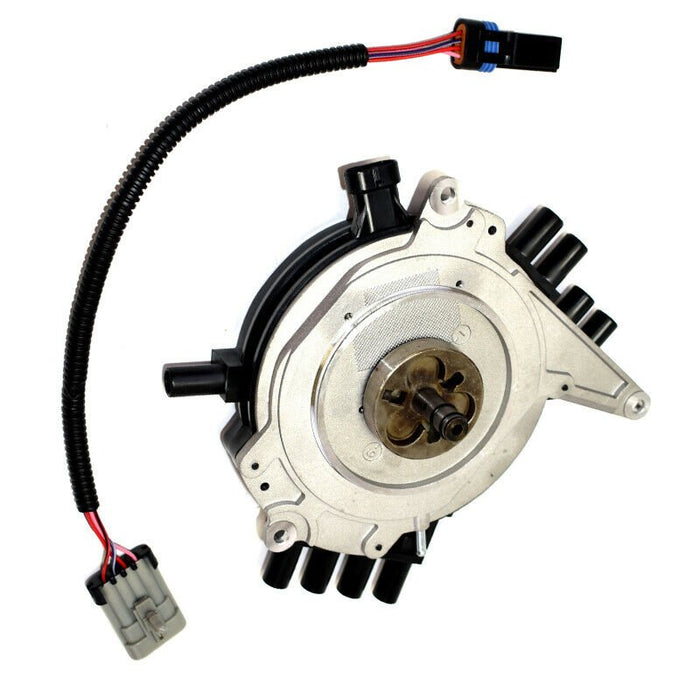 A-Team Performance Complete Optispark Spline Drive Distributor 8 Cylinders Compatible with 1995-97 GMC Chevrolet Chevy Corvette Camaro LT1 LT4 V8 5.7L Black Cap - Southwest Performance Parts