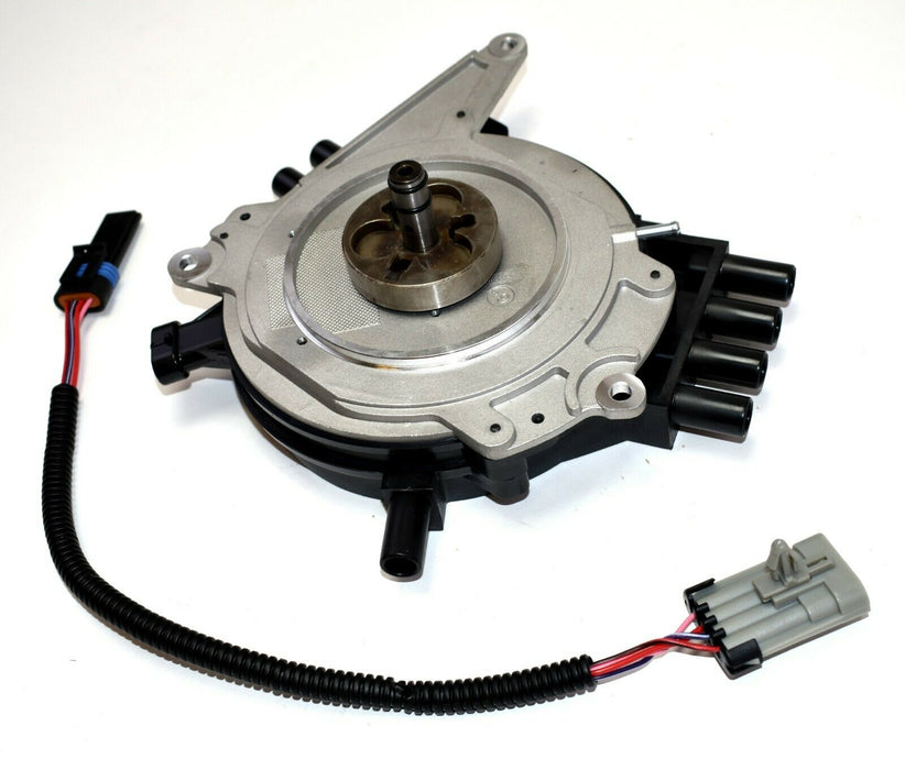 A-Team Performance Complete Optispark Spline Drive Distributor 8 Cylinders Compatible with 1995-97 GMC Chevrolet Chevy Corvette Camaro LT1 LT4 V8 5.7L Black Cap - Southwest Performance Parts