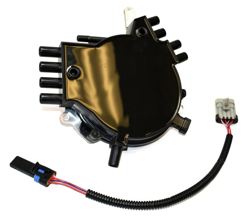 A-Team Performance Complete Optispark Spline Drive Distributor 8 Cylinders Compatible with 1995-97 GMC Chevrolet Chevy Corvette Camaro LT1 LT4 V8 5.7L Black Cap - Southwest Performance Parts