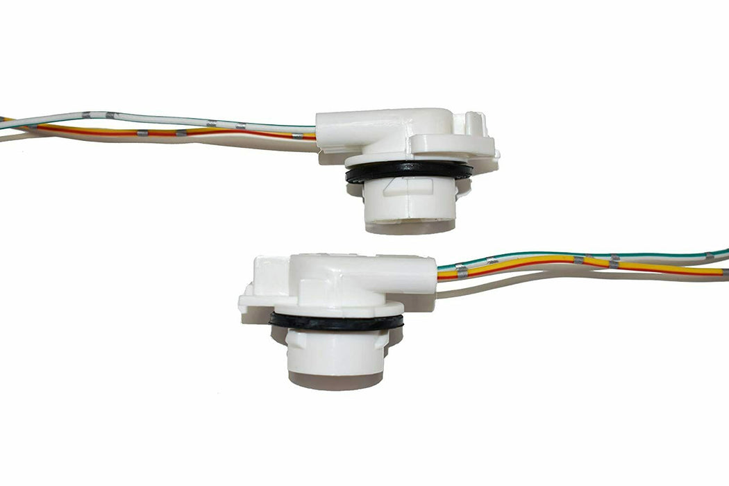 A-Team Performance Daytime Running Lights and Turn Signal Socket for 4157 3157 4114 GM Bulbs 2 Qty 2 Wire for LS94 - Southwest Performance Parts