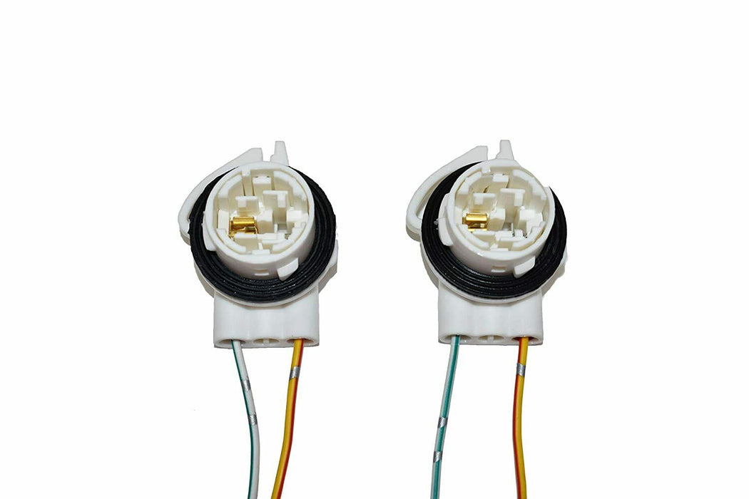 A-Team Performance Daytime Running Lights and Turn Signal Socket for 4157 3157 4114 GM Bulbs 2 Qty 2 Wire for LS94 - Southwest Performance Parts