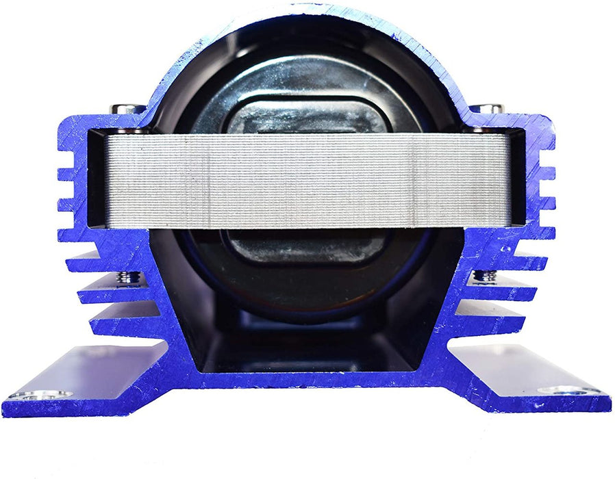 A-Team Performance E-Core Ignition Coil Remote Billet Aluminum Male E-Coil 50,000 Volts Blue - Southwest Performance Parts