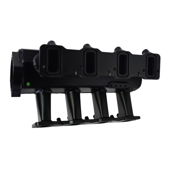 A-Team Performance EFI Fabricated Intake Manifold with Fuel Rails & Throttle Body Short Compatible with GM Chevrolet LS LSX LS3 L92 SBC Small Block Chevy V8 GEN. III-IV (LS-BASED) BLACK - Southwest Performance Parts