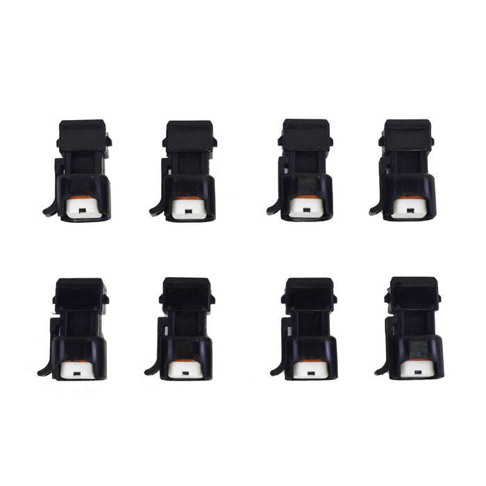 A-Team Performance EV1 To EV6 LS Fuel Injector Adapter LS2 LS3 LSX LT1 8 Pack - Southwest Performance Parts